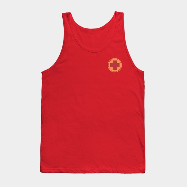 Team Fortress 2 - Red Medic Emblem Tank Top by Reds94